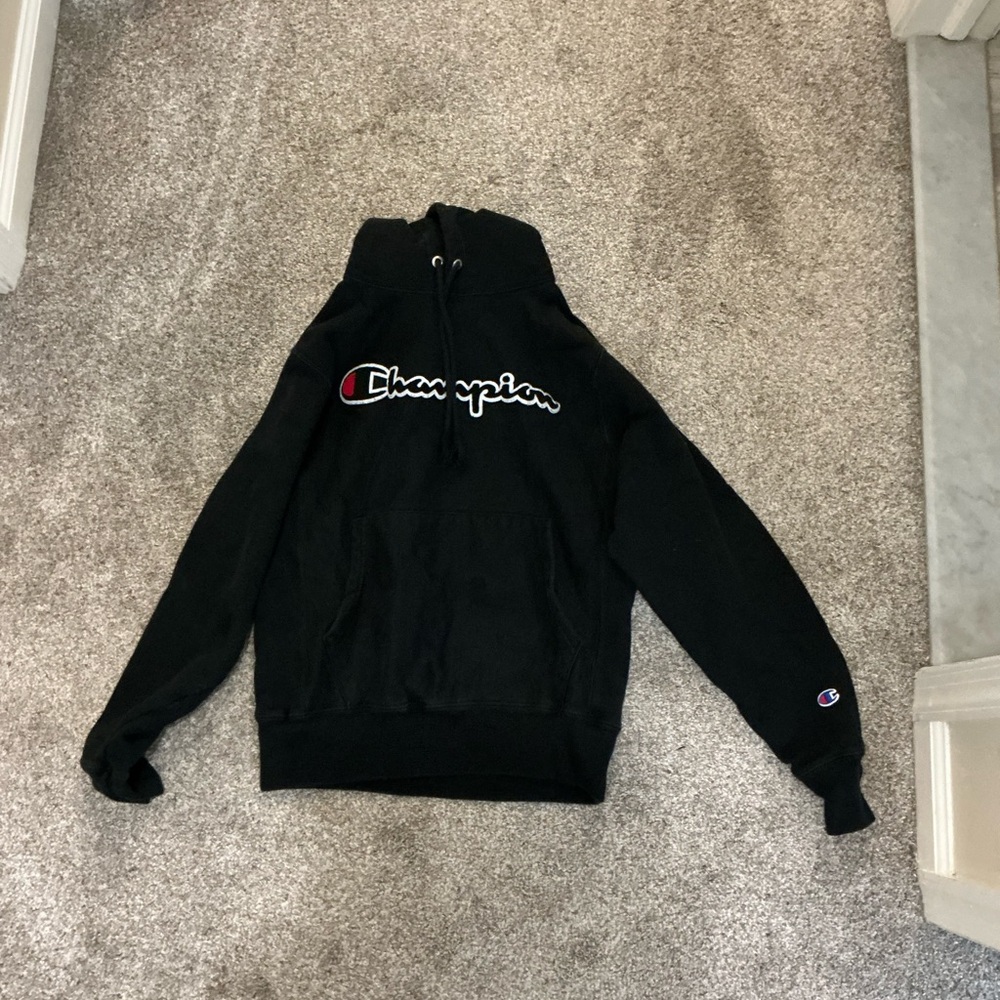 Champion letter design hoodie